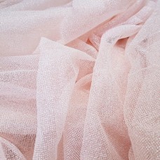Ткань Глиттер на сетке (розовый)
